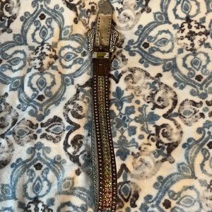 Women’s rhinestone belt